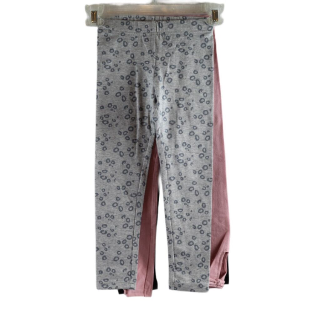 Simple Joys Set of 3 Girls Pull On Stretch Leggings Size 6 029